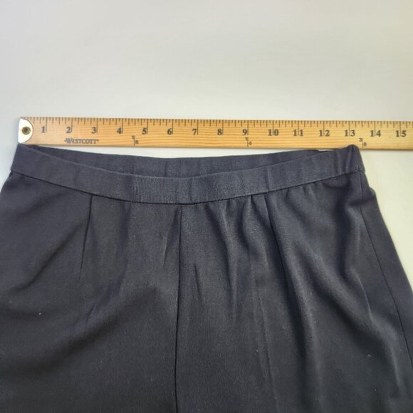 Ming Wang Womens Pull On Pant Small Slinky Travel Knit Designer Neutral Ankle - Picture 8 of 10